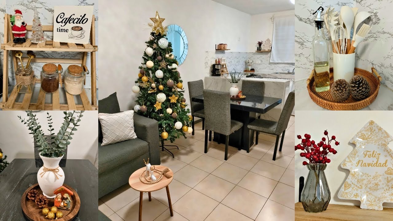 MI CASA QUEDÓ MAS BONITA CON ESTA DECORACIÓN NAVIDEÑA ❤️🎄 IDEAS PARA DECORAR ✨