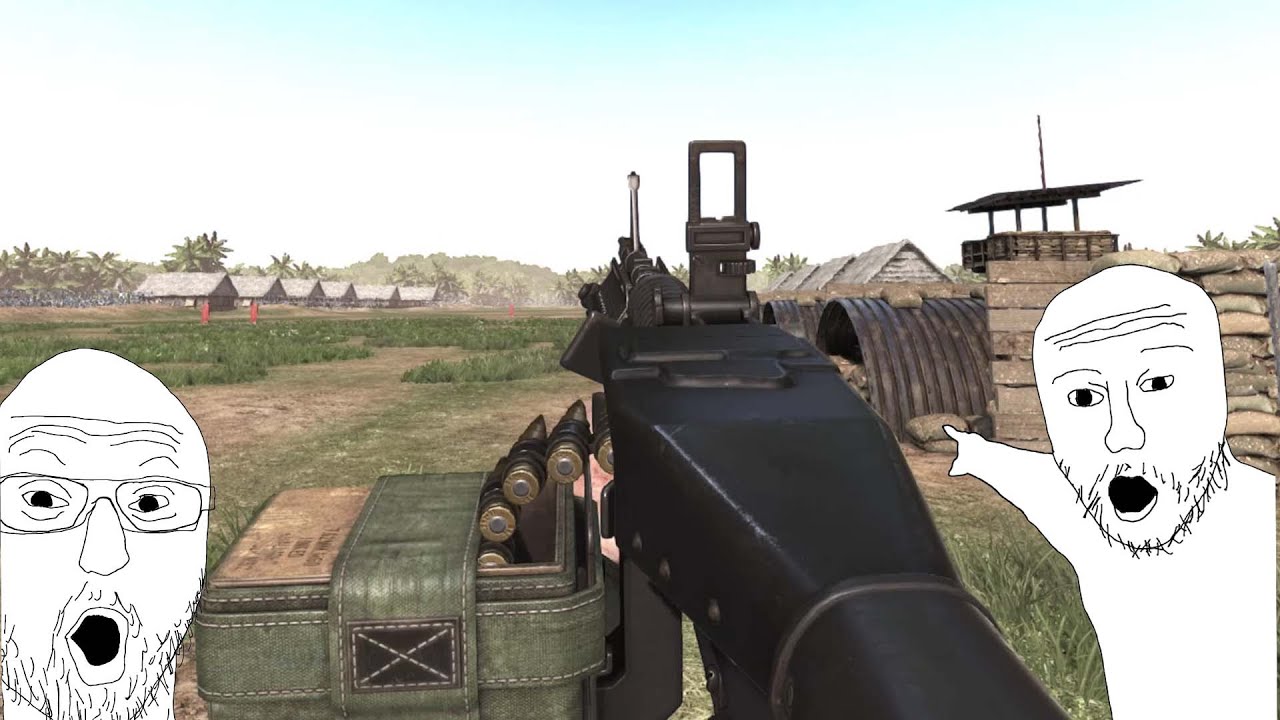 Видеоигры склонны забывать об этом аспекте M60...