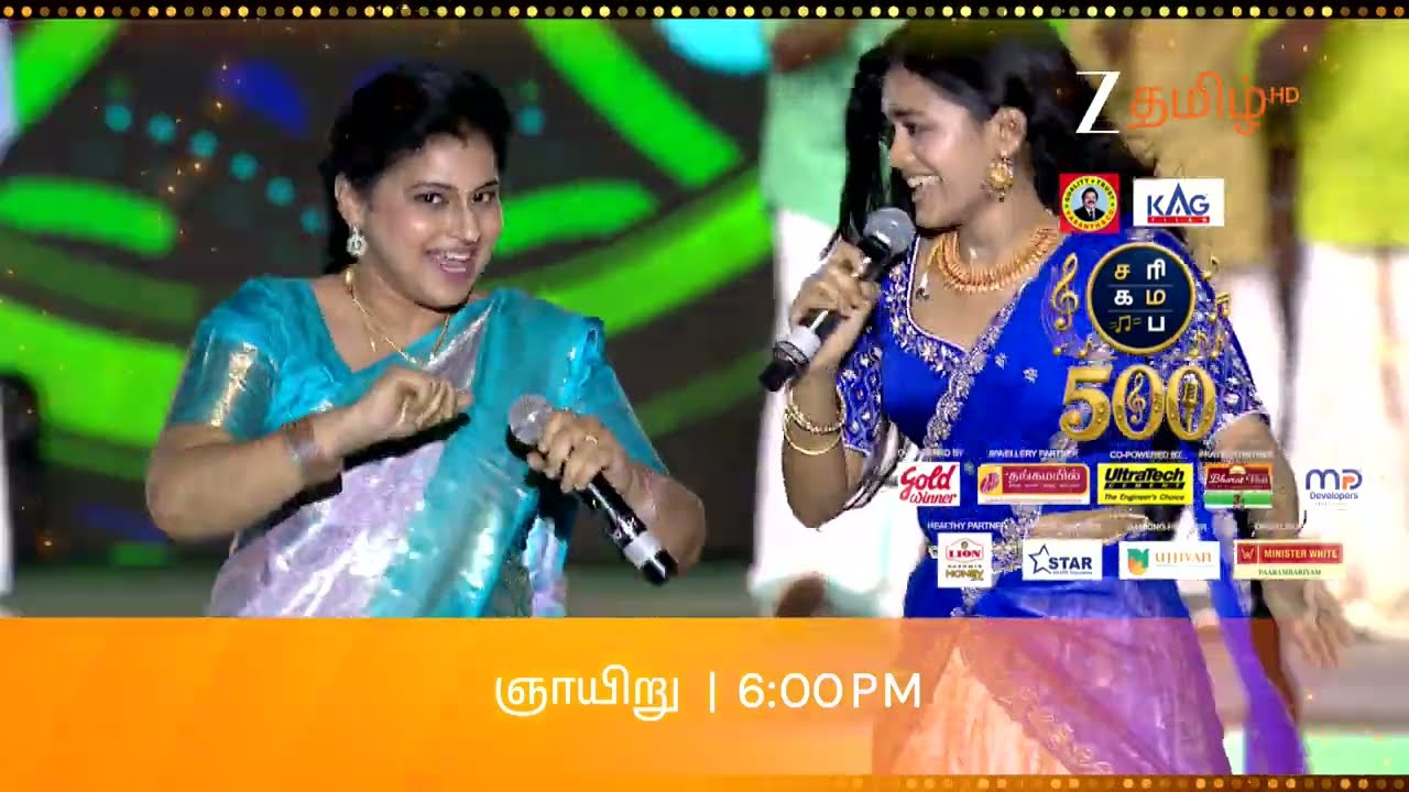 Saregamapa 500 | Coming Sunday | 27th September,2026 | 6 PM | Promo | ZeeTamil.