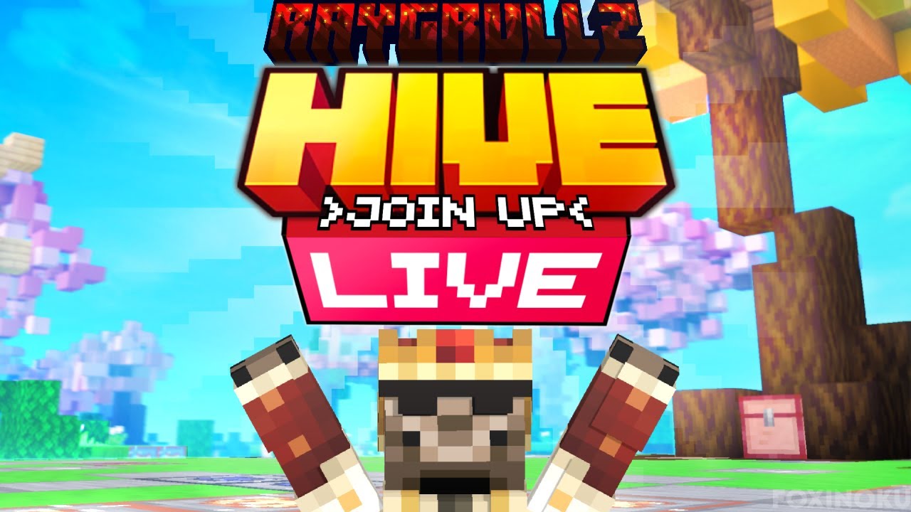 🎮 Playing Hive Bedwars & Skywars w/Viewers & Friends 🔥 - Minecraft LIVE