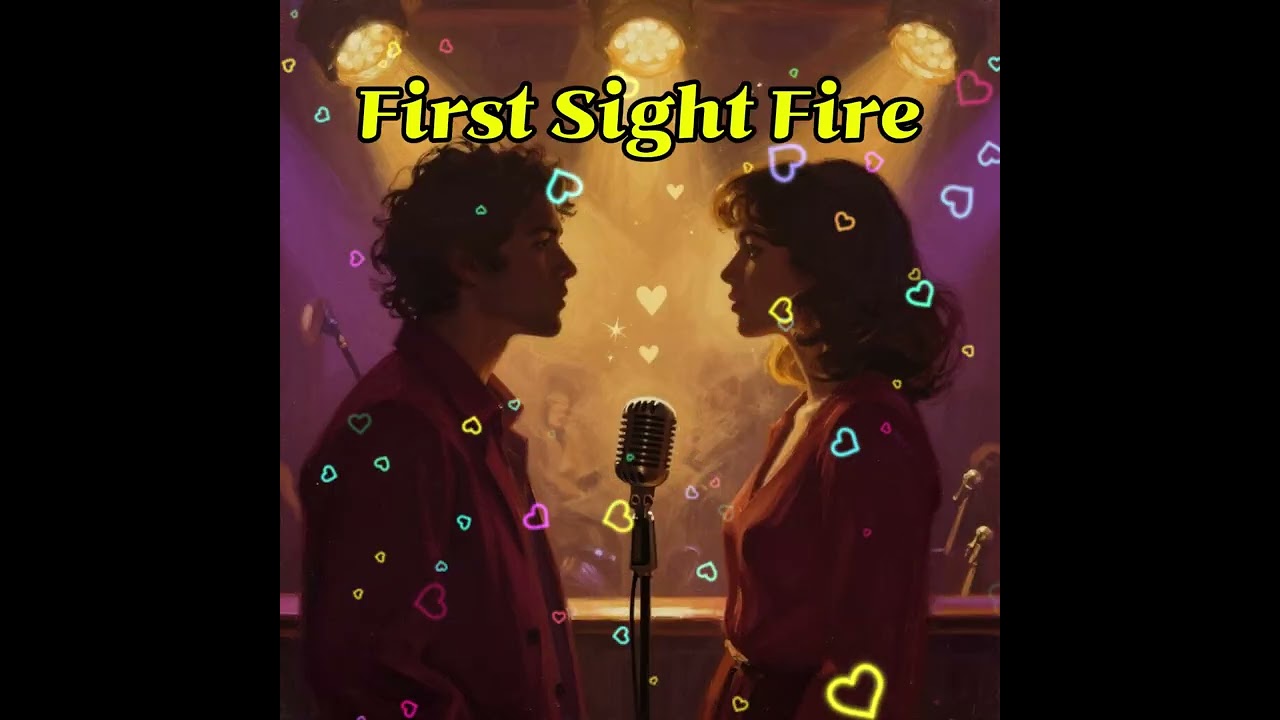 [Mood / Genre] | Electric Canvas | AI Art Pop  : First Sight Fire