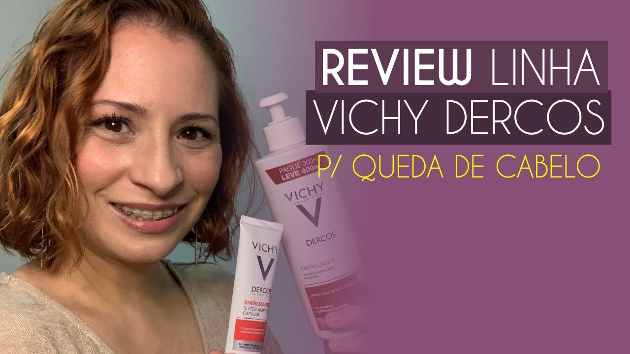 REVIEW LINHA VICHY DERCOS P/ QUEDA DE CABELO