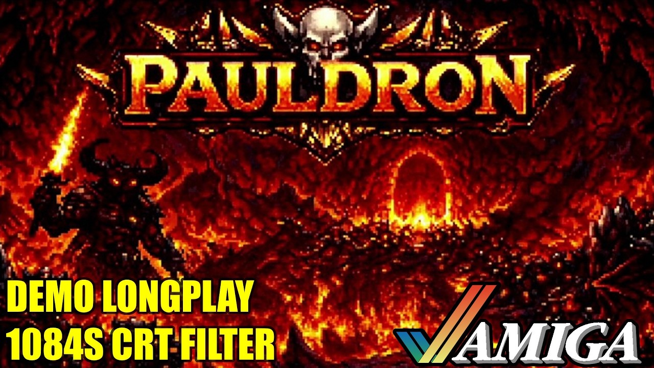Pauldron Demo Longplay  - Commodore Amiga [No Commentary | 4K60 | 1084s CRT Filter]