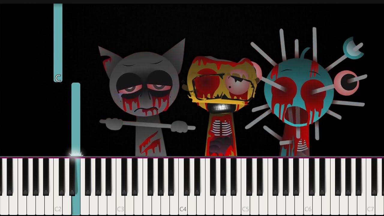 Sprunki Phase 5 Definitive Sounds 👉 Piano Tutorial