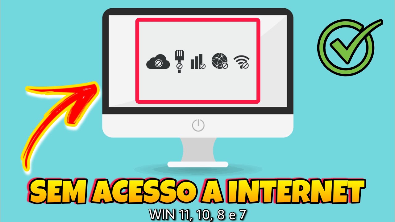 REDE NÃO IDENTIFICADA SEM ACESSO A INTERNET - RESOLVIDO!