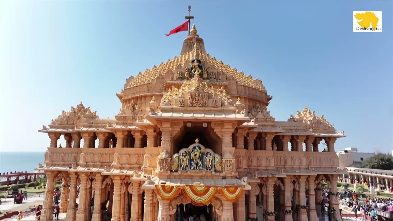 PM Modi beats traditional drums at Somnath Mandir in Gujarat