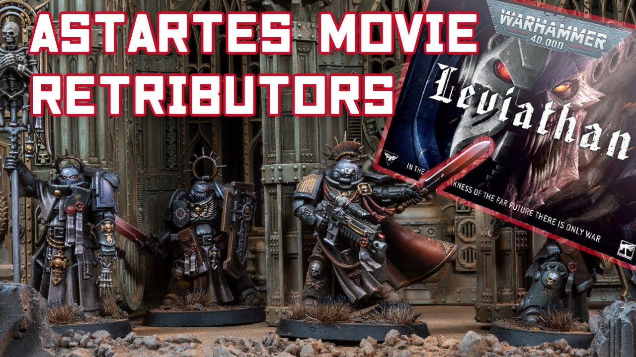 Painting Leviathan Space Marines as Retributors from the Astartes Movie in 24 Hours!