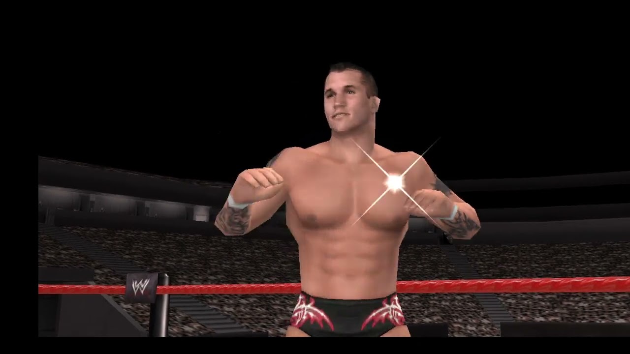rowdy roddy piper vs randy orton wwe smackdown vs raw 2008