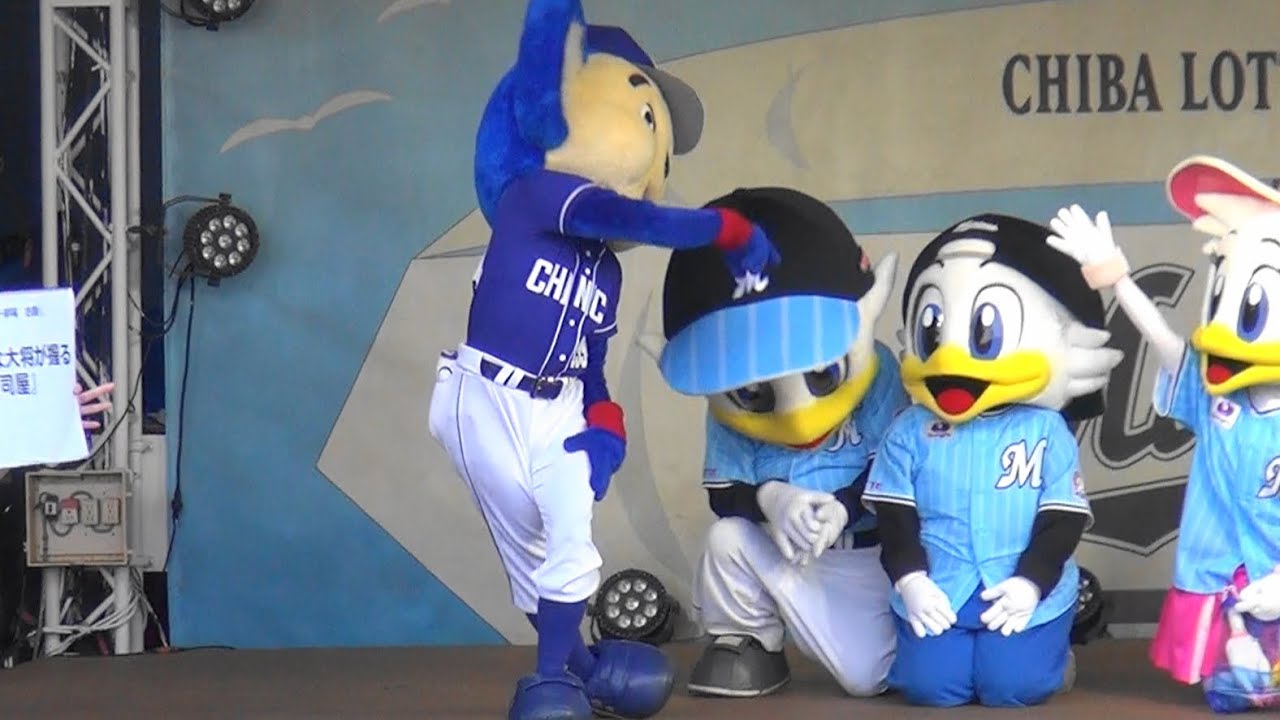 ドアラの握る寿司はクセが強い！マーくん＆ドアラ、キャラクターバラエティステージ2019