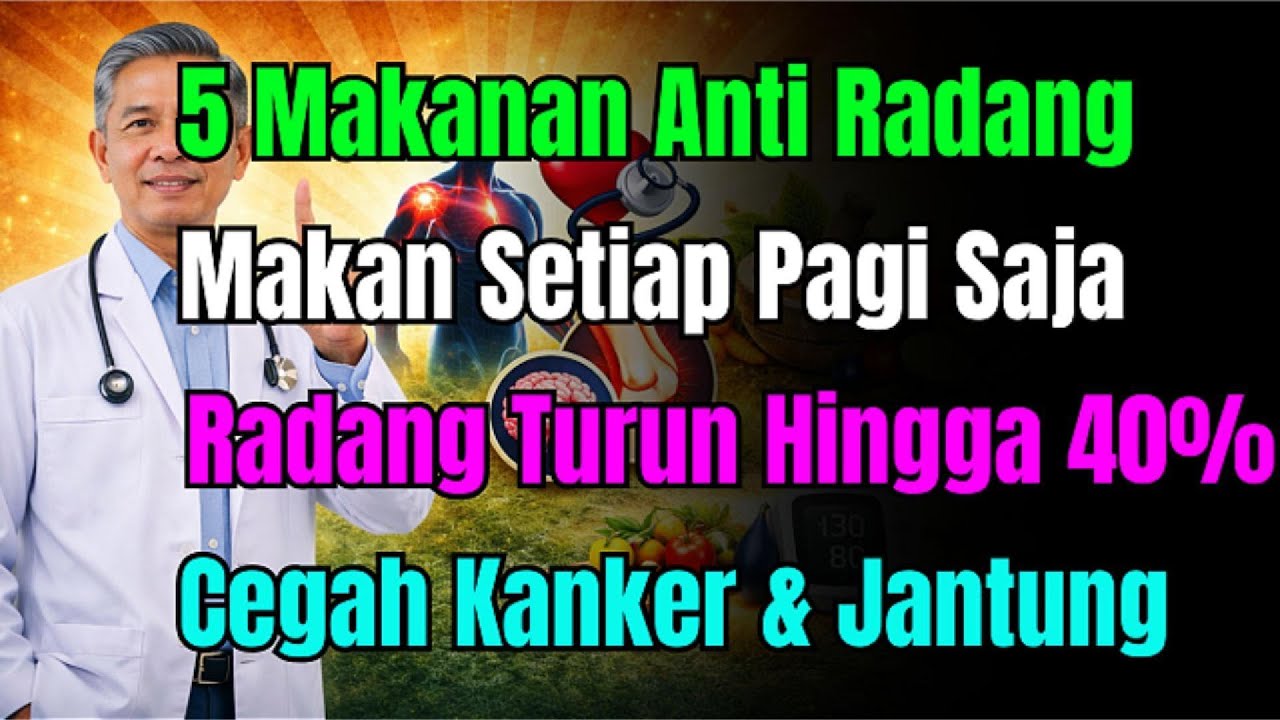 Stop Radang Sendi & Usus! 5 Sarapan Ini Padamkan 'Api' Peradangan Kronis Dari Dalam Tubuh!