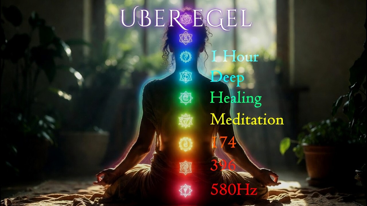 1 HOUR Deep Healing Meditation 174–580 Hz