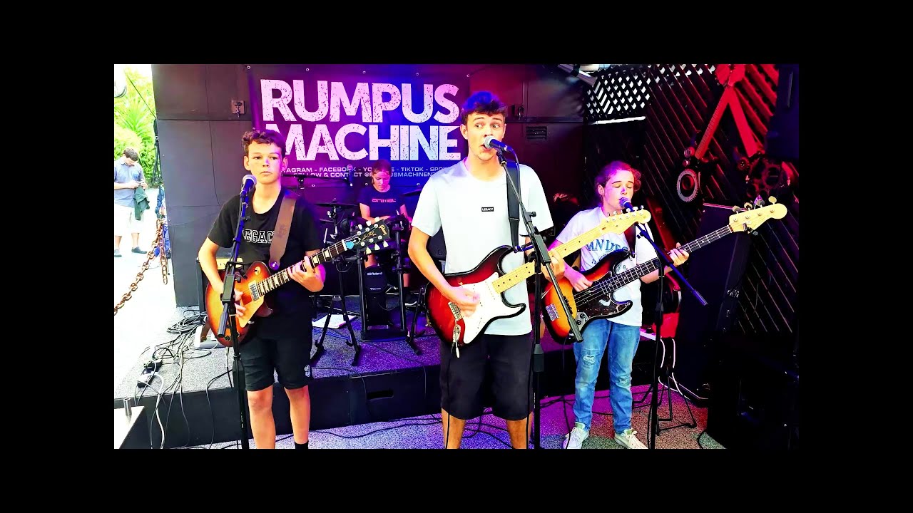 Rumpus Machine perform 'Johnny B. Goode' by Chuck Berry