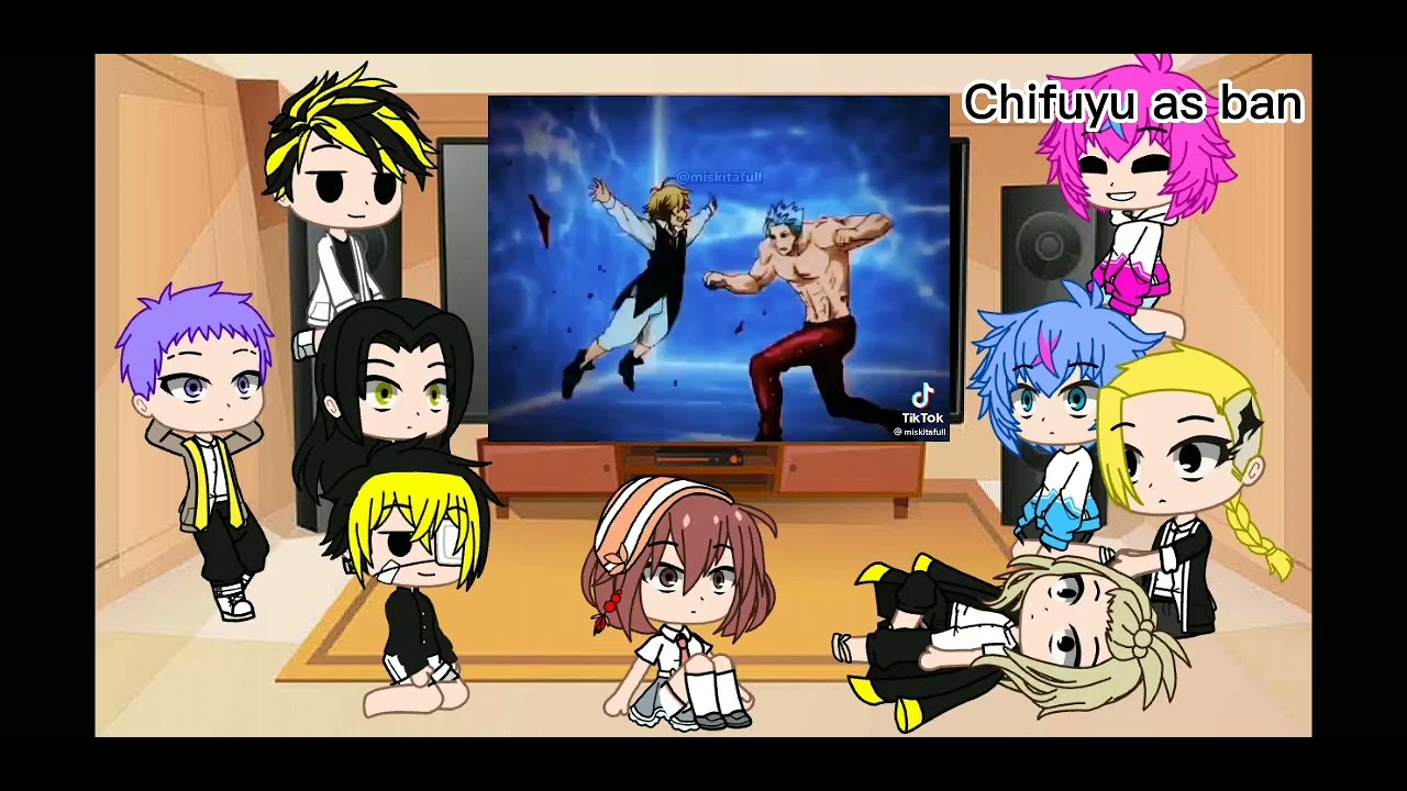 tokyo revengers react to takemichi as Meliodas