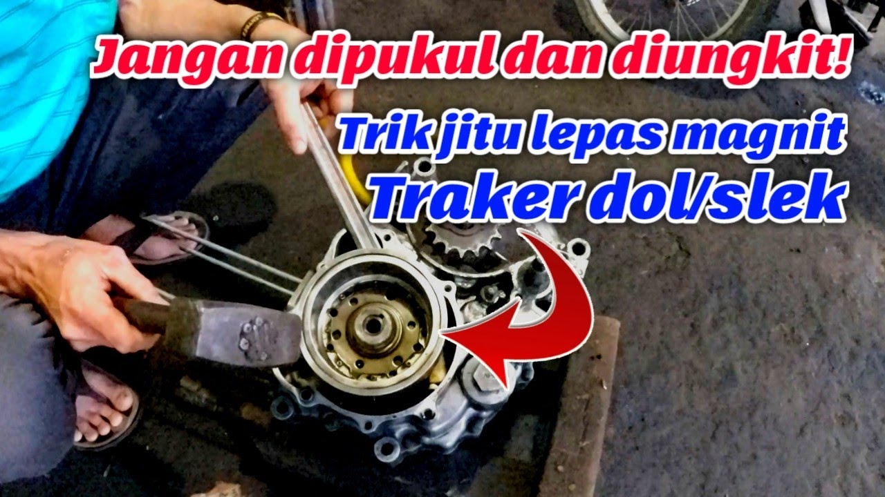 Cuma gini kenapa pusing! cara melepas magnit drat traker dol