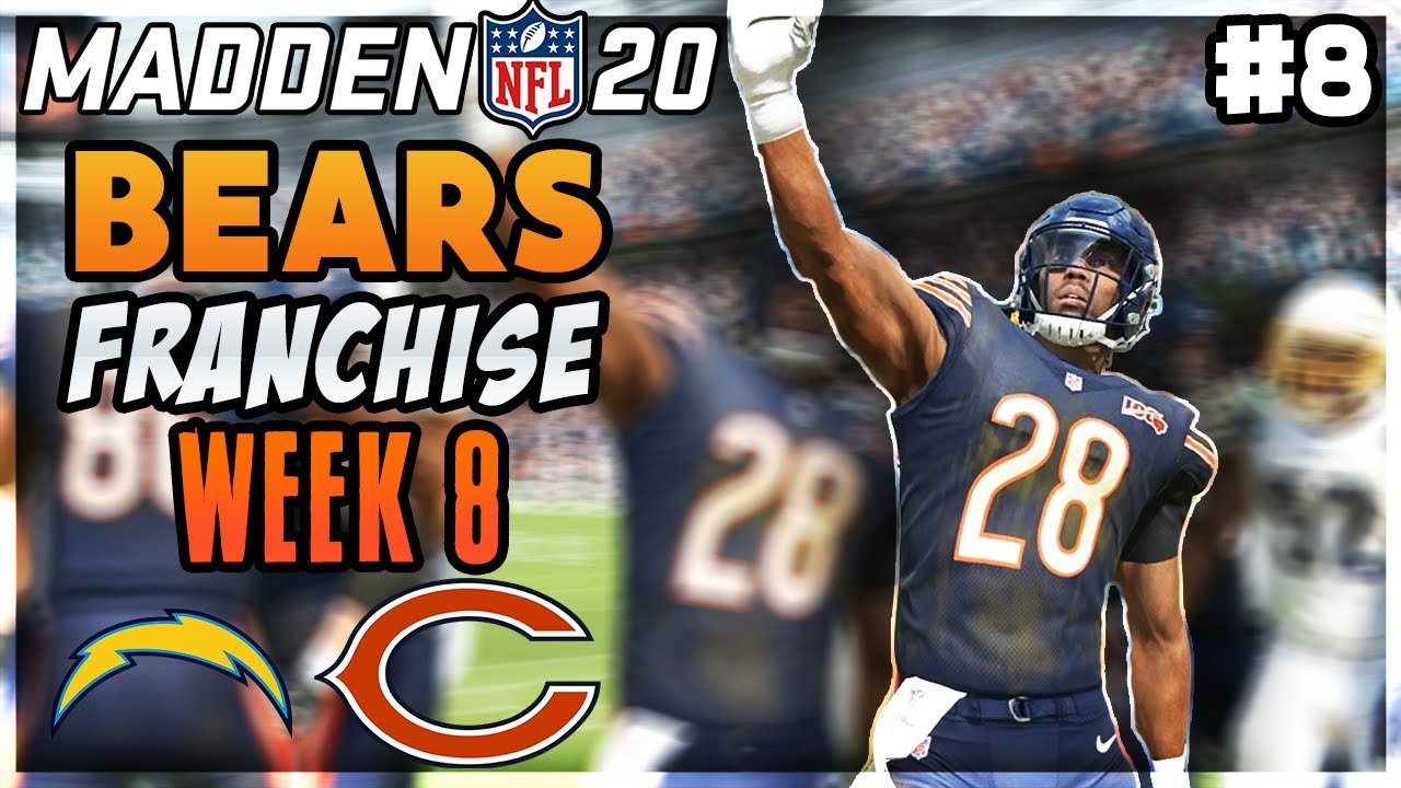 MARLON MACK TRADE & DEBUT! Runs WILD! Week 8 - Madden 20 Chicago Bears Franchise Ep 8