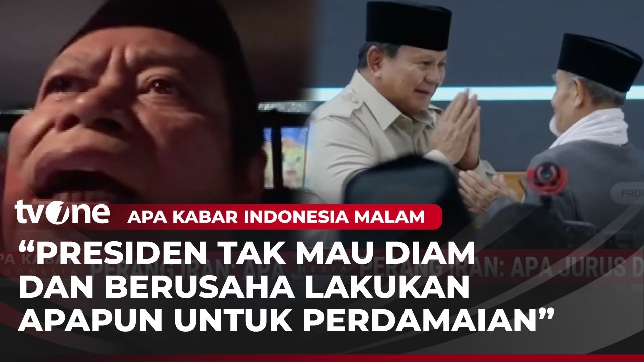 MUI: Presiden Usulkan Proposal untuk Akhiri Perang Iran dengan BOP | AKIM tvOne