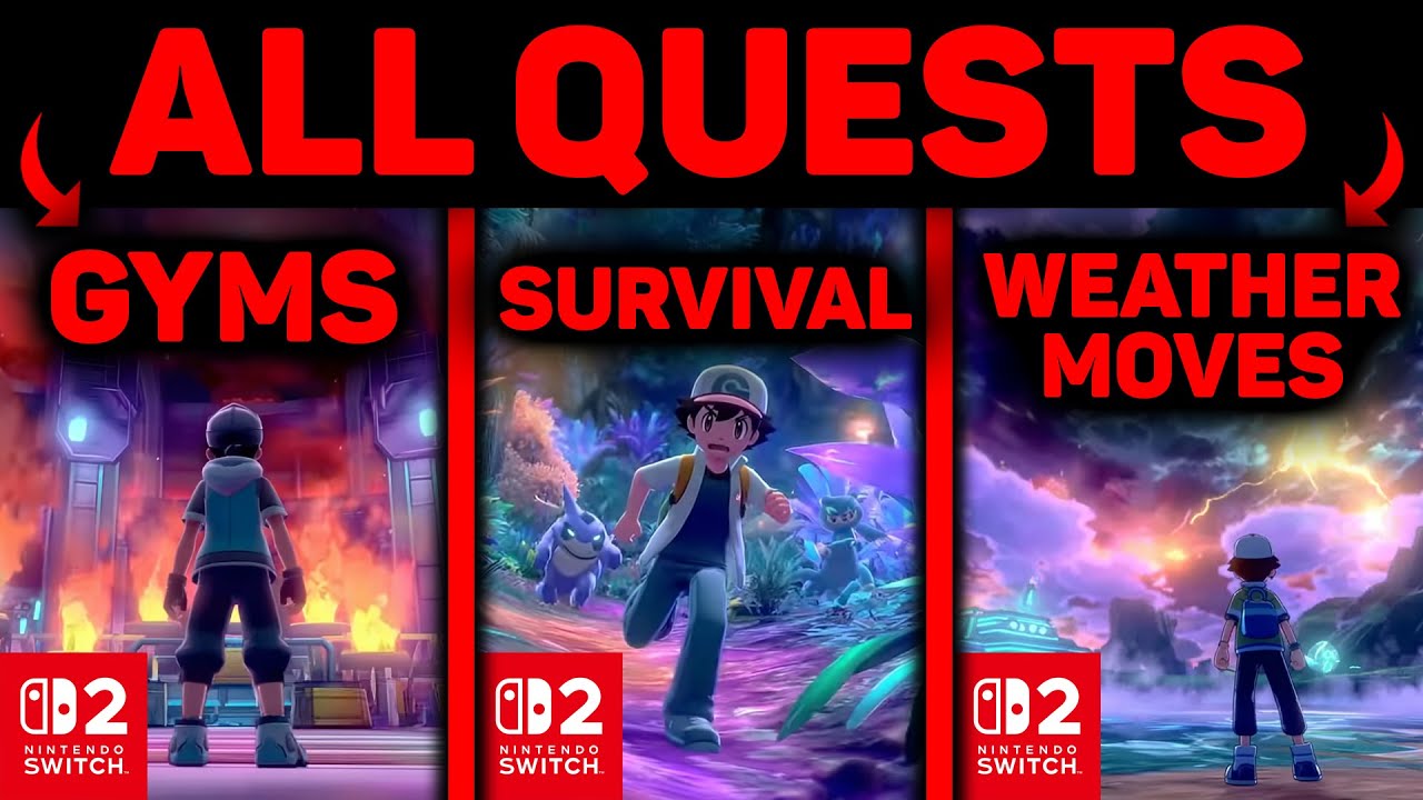 ALL QUESTLINES in Gen 10