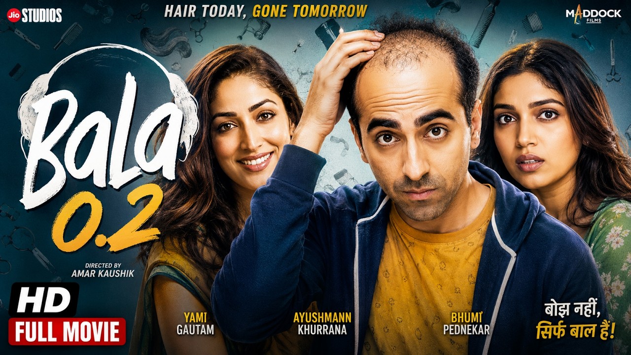 Bala 0.2 Full Movie HD | Ayushmann Khurrana, Yami Gautam, Bhumi Pednekar | Hindi Movie
