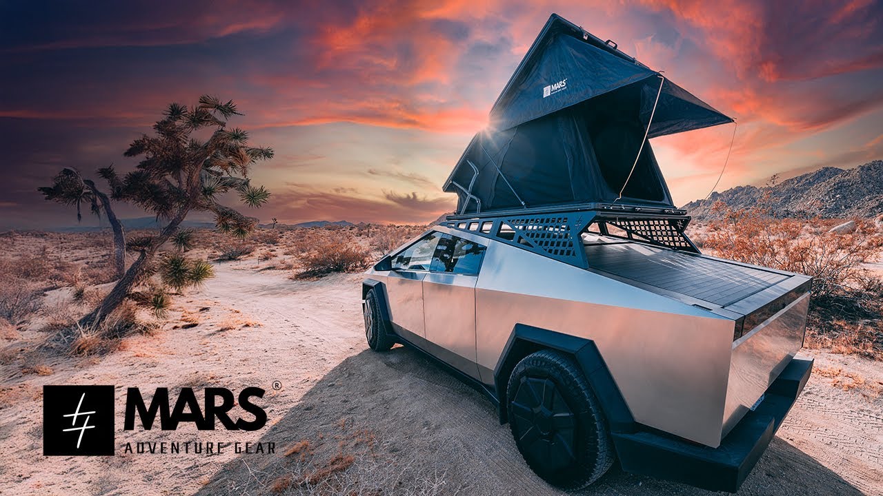 The Best Roof Rack and Roof Top Tent for the Cybertruck: Install and Review