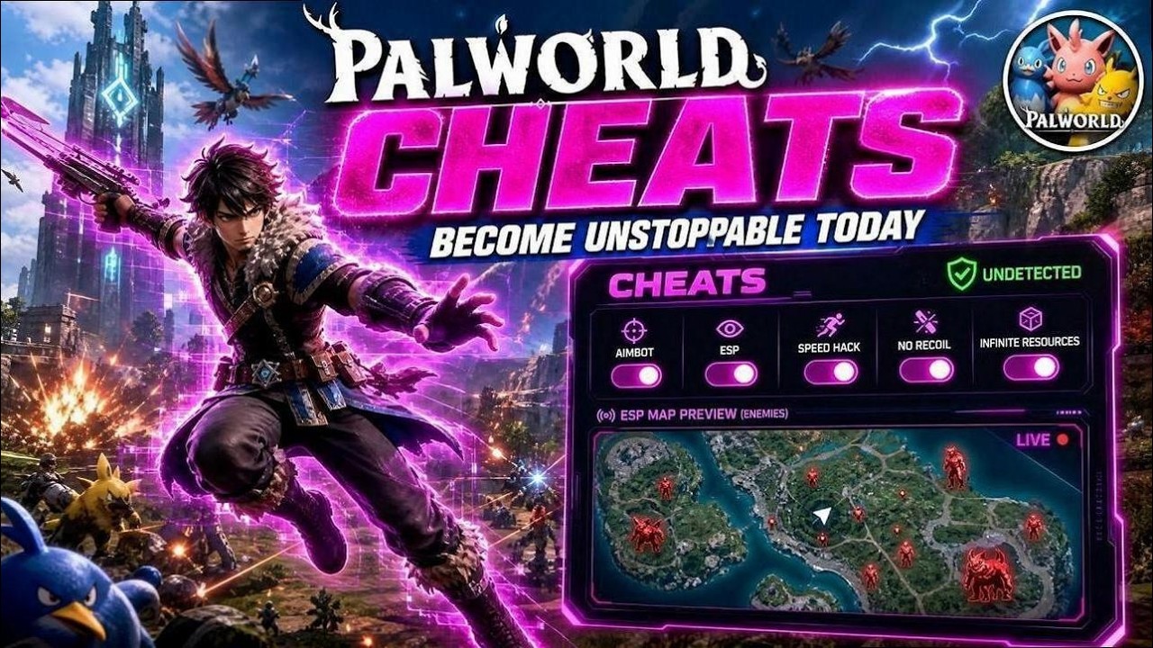 [NEWEST] Palworld Cheats | Creative Menu PC | Craft Instantly, Unlimited Resources - Duplicate Items