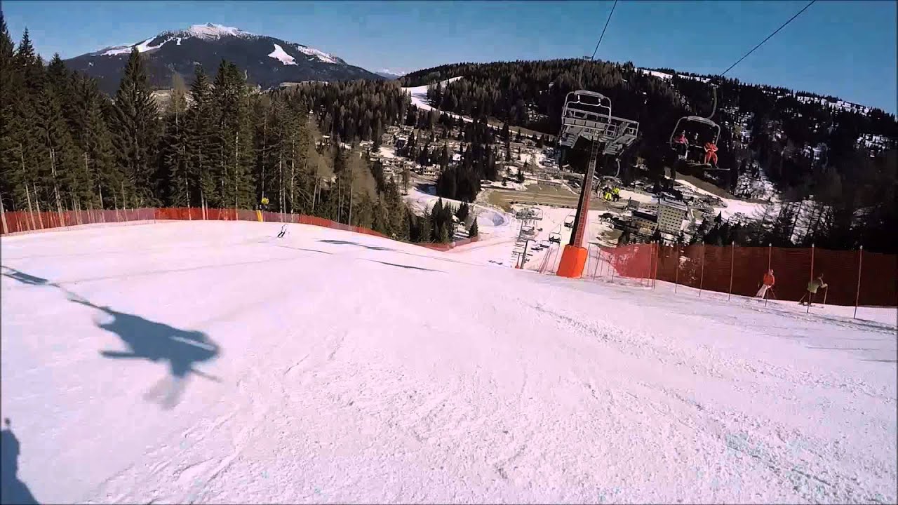 Piste da sci Folgaria: pista nera Agonistica