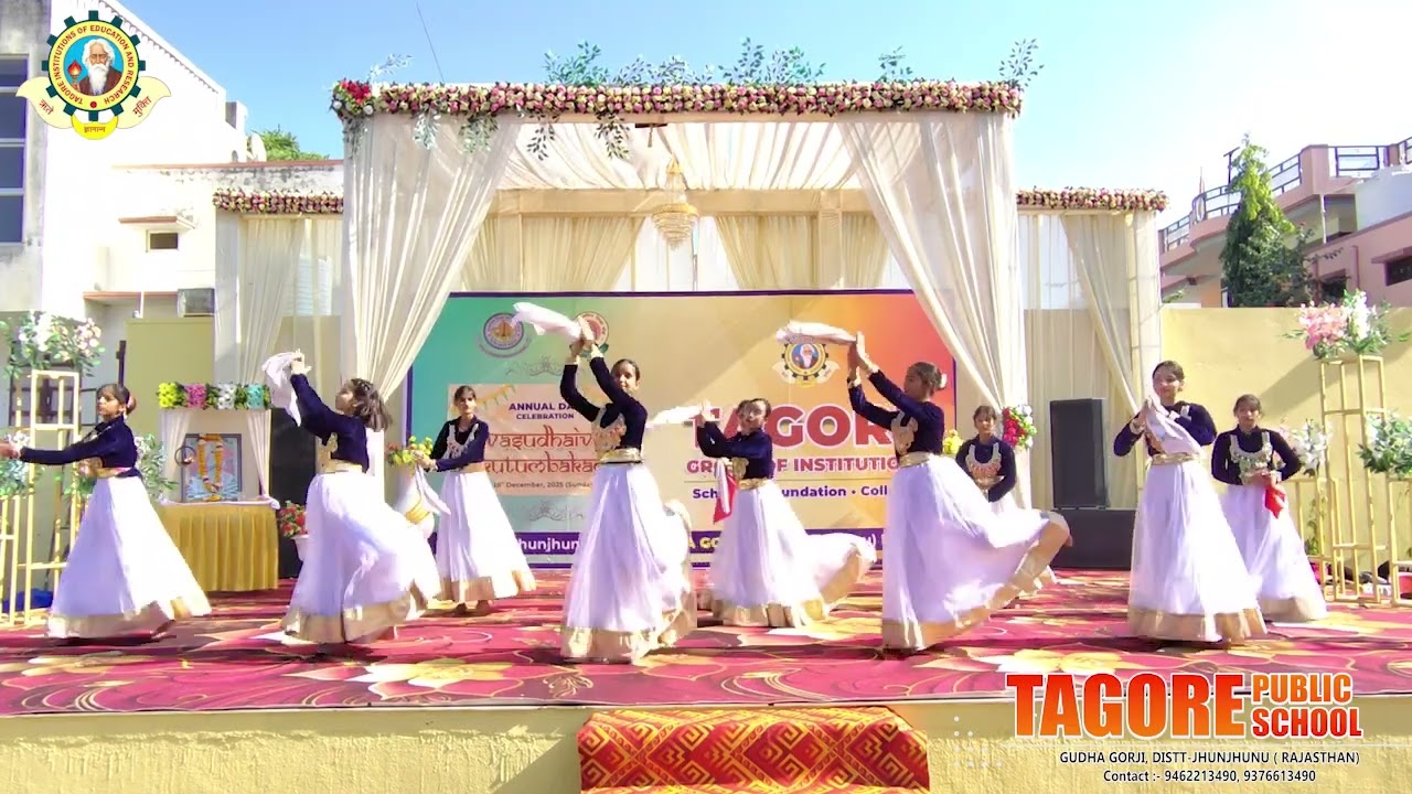 Welcome Dance Medley 🌸 | Shubh Swagatam, Sajda Tera | Girls Group Performance | Annual Function 2025