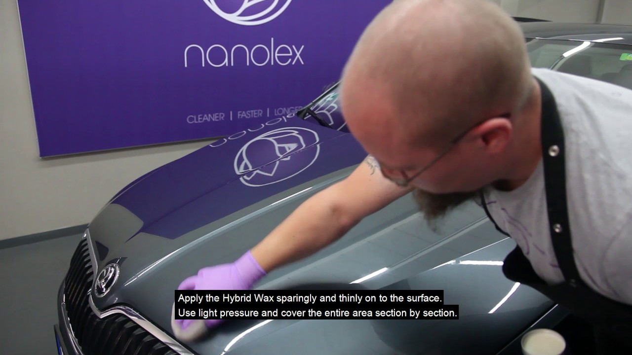 Nanolex Hybrid Wax Application Manual Official