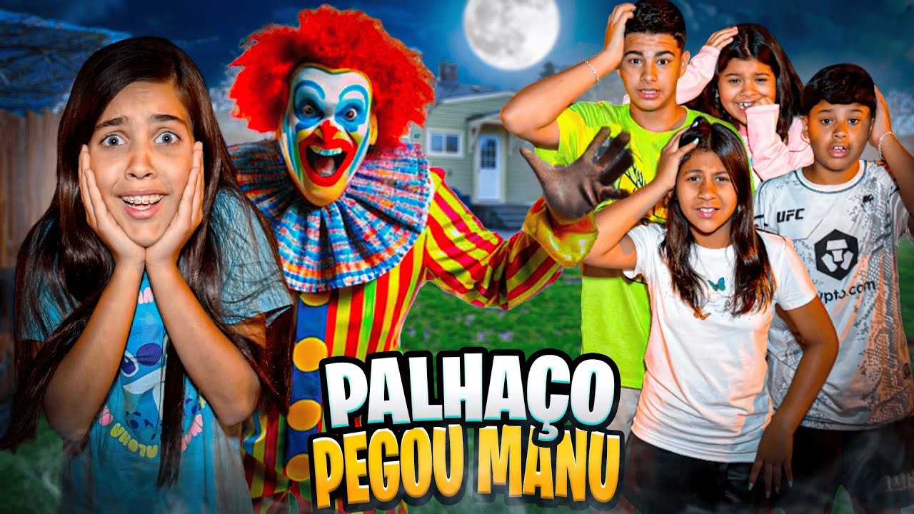 😱🎪 O PIOR ACONTECEU… O PALHAÇO PEGOU A MANU! 🎪😱
