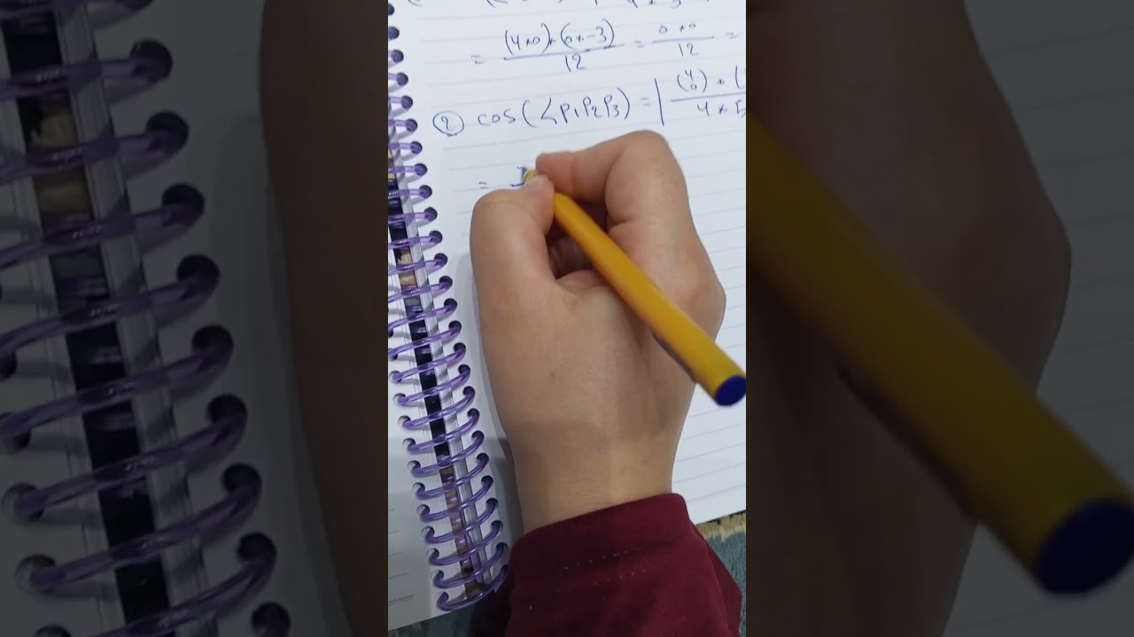هندسة رياضيات (مرحلة ثانية) الملزمه الثالثه/الفديو الثاني 