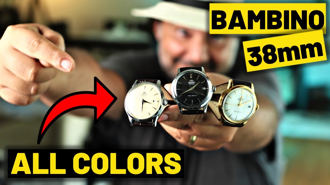 Лучшие нарядные часы всех времен? Обзор Orient Bambino 38 мм, RA-AC0M04Y10B, RA-AC0M01S10B, RA-AC...