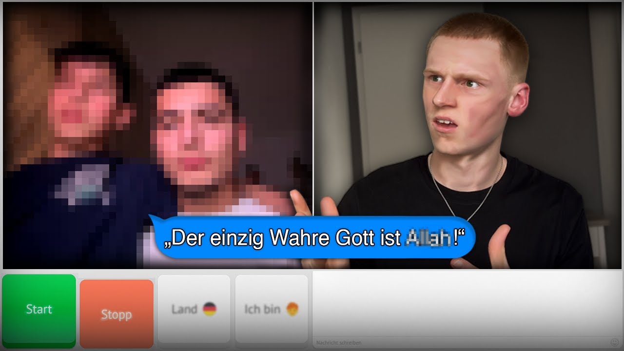 Er will Christ werden?! | OmeTv #01