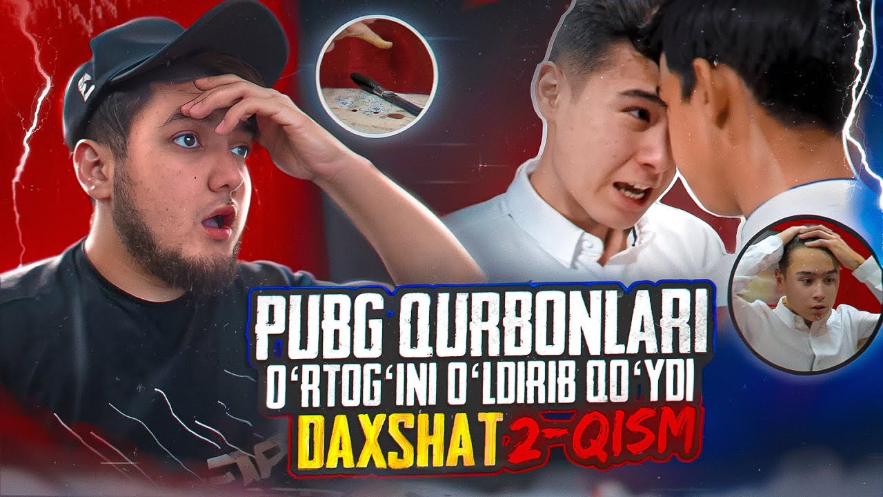 PUBG QURBONLARI 😱 QANDEEEE O'RTOG'NI PICHOQLAB QO'YDI 😢 REAKSIYA  VIDEO  #rekomendasi #pubgmobile