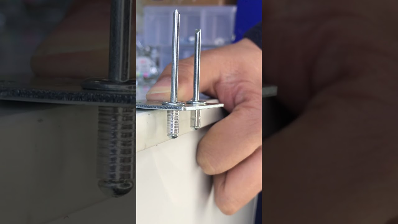 How to Rivet a Blind Rivet, Rivet, Double Drum Round Head Aluminum Rivet