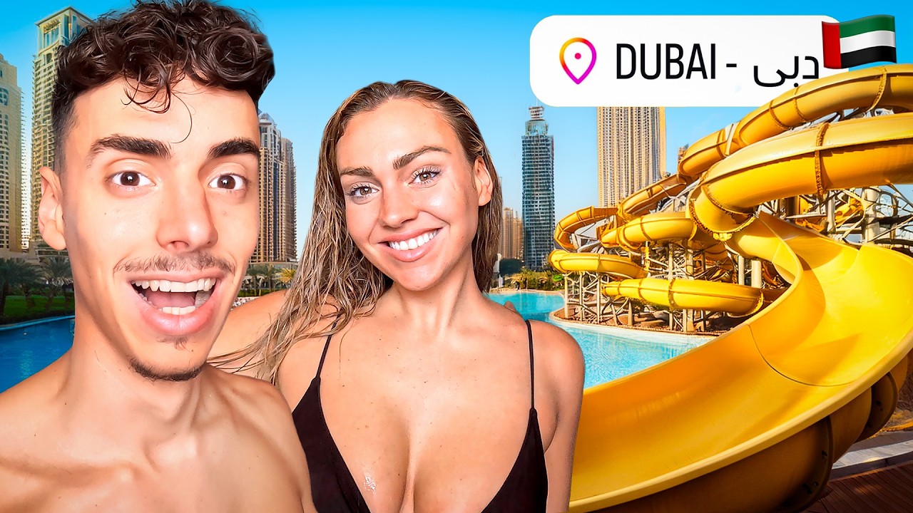 Así es un PARQUE ACUÁTICO en DUBAI