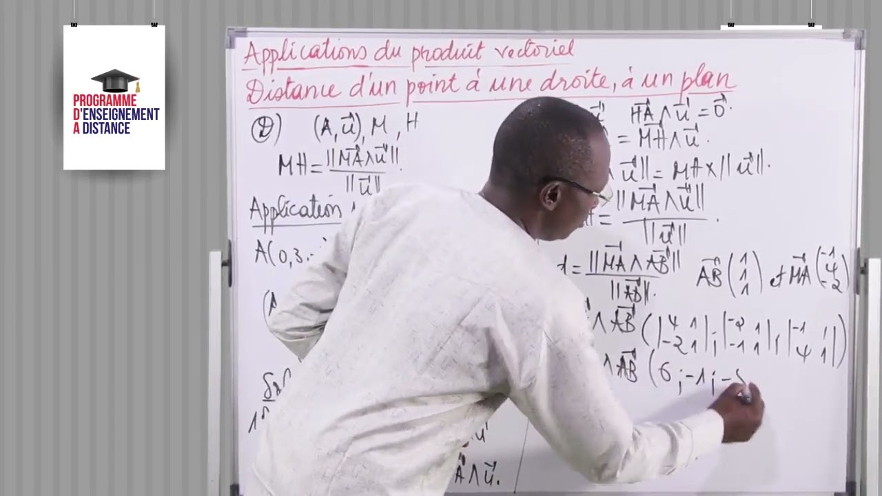 Le&ccedil;on 228 Applications du produit vectoriel 4