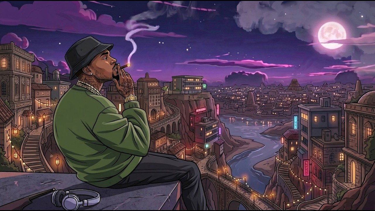 Rolling Up Tonight 🌙 420 Stoner Rap to Relax — Andy SlowFi