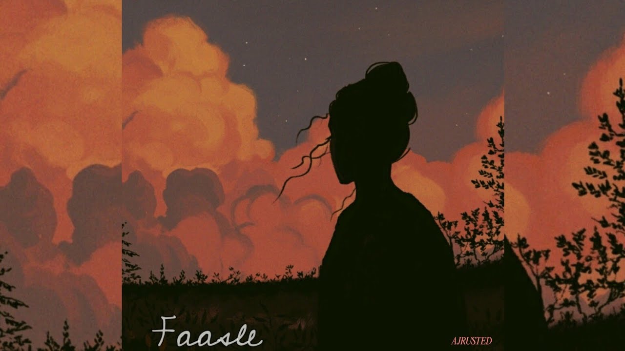 AJRUSTED - FAASLE | VISUALIZER | THE STARE OF EMPTINESS | LASTEST RnB SONG | 2024