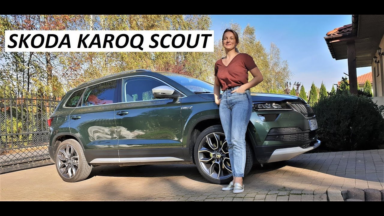 Skoda KAROQ SCOUT 4x4 & EWA - Jazda Próbna / TEST PL