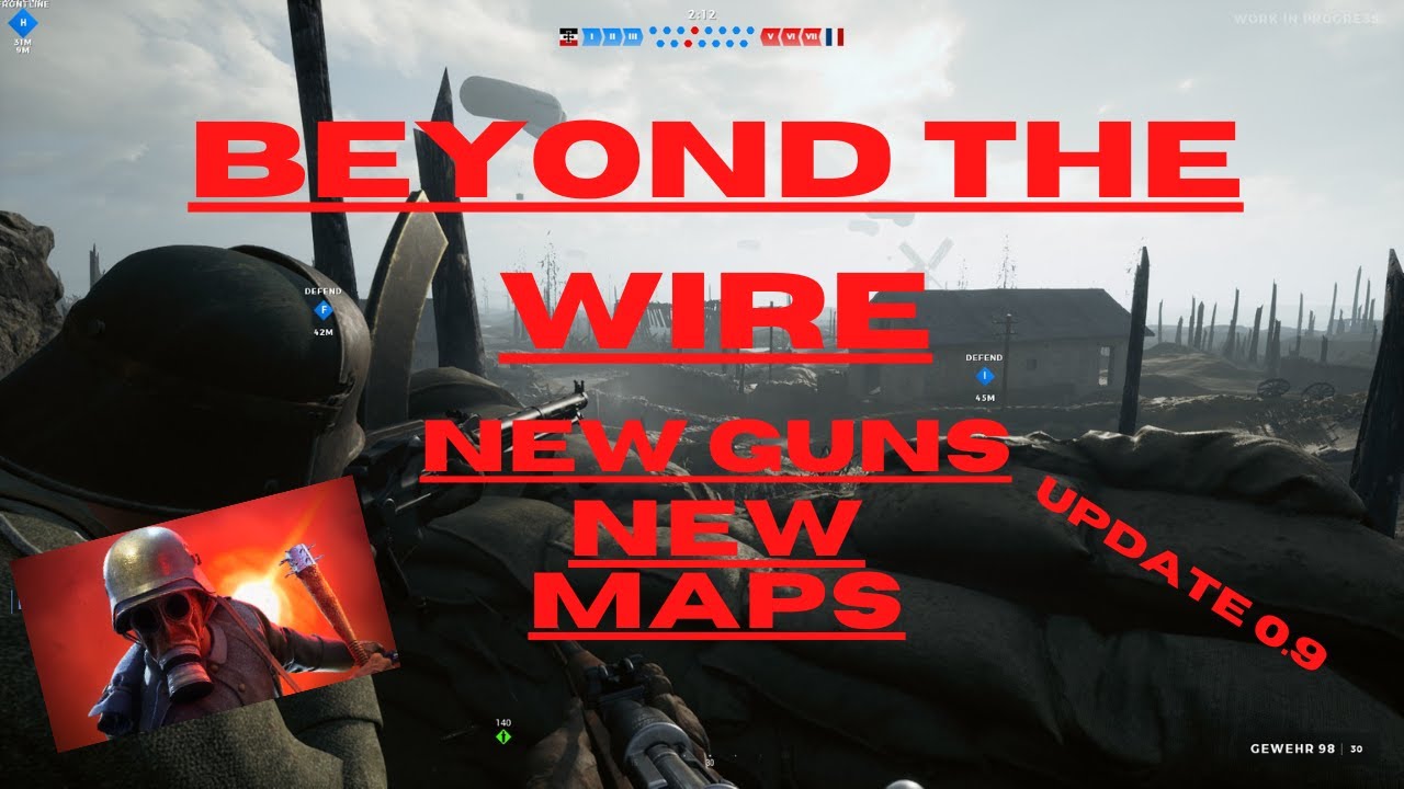 Beyond The Wire 0.9 update