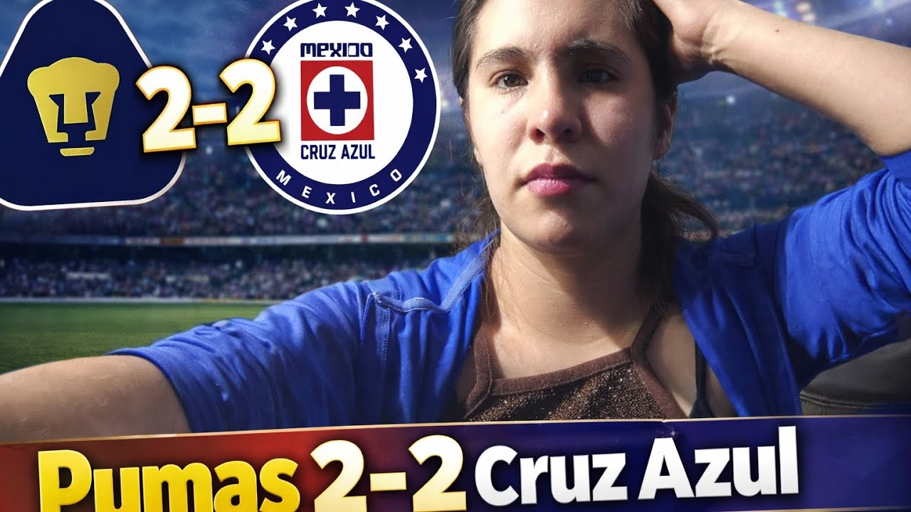 ¡¡EMPATE AGÓNICO EN C.U.!! REACCIÓN PUMAS VS CRUZ AZUL JORNADA 11 LIGA MX