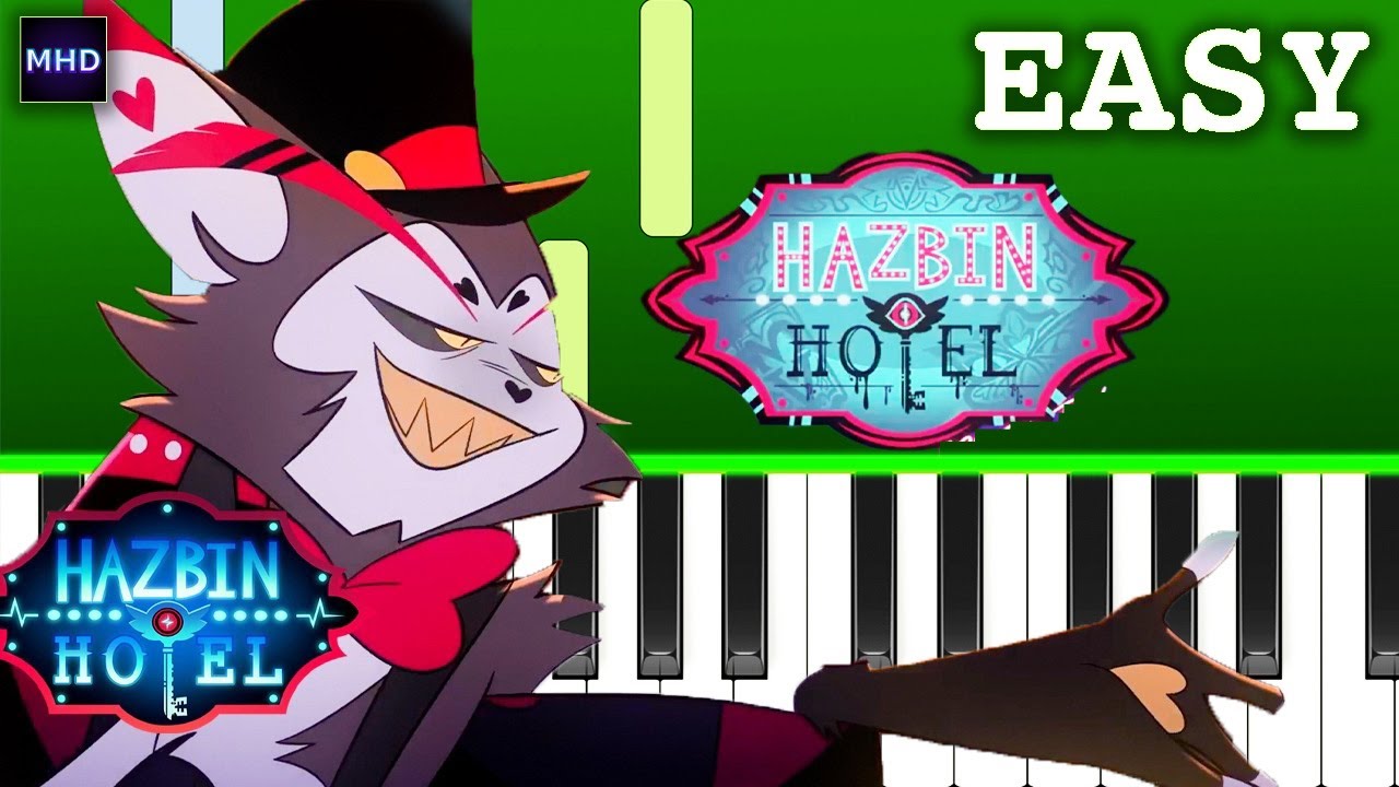 Hazbin Hotel - Love In A Bottle - Piano Tutorial
