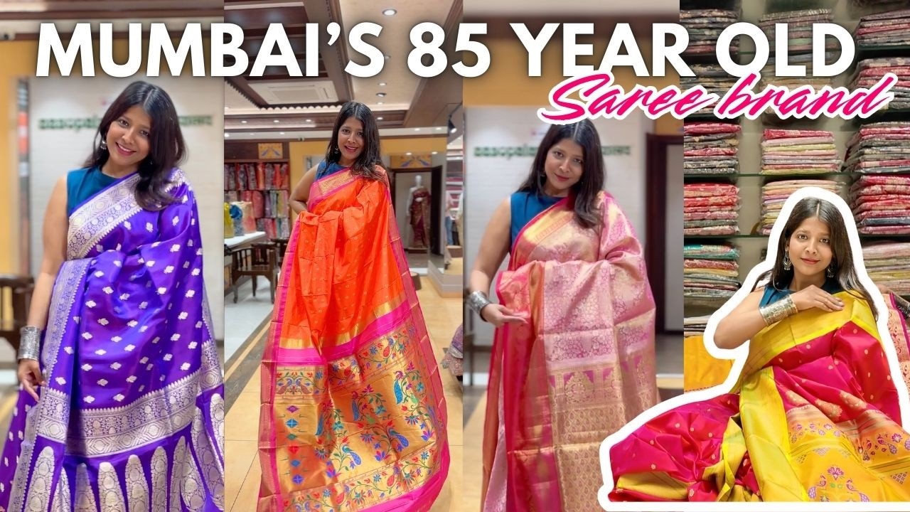 BEST Saree Collection in THANE! AASOPALAV THANE! 2025 Brides Don't Miss This!
