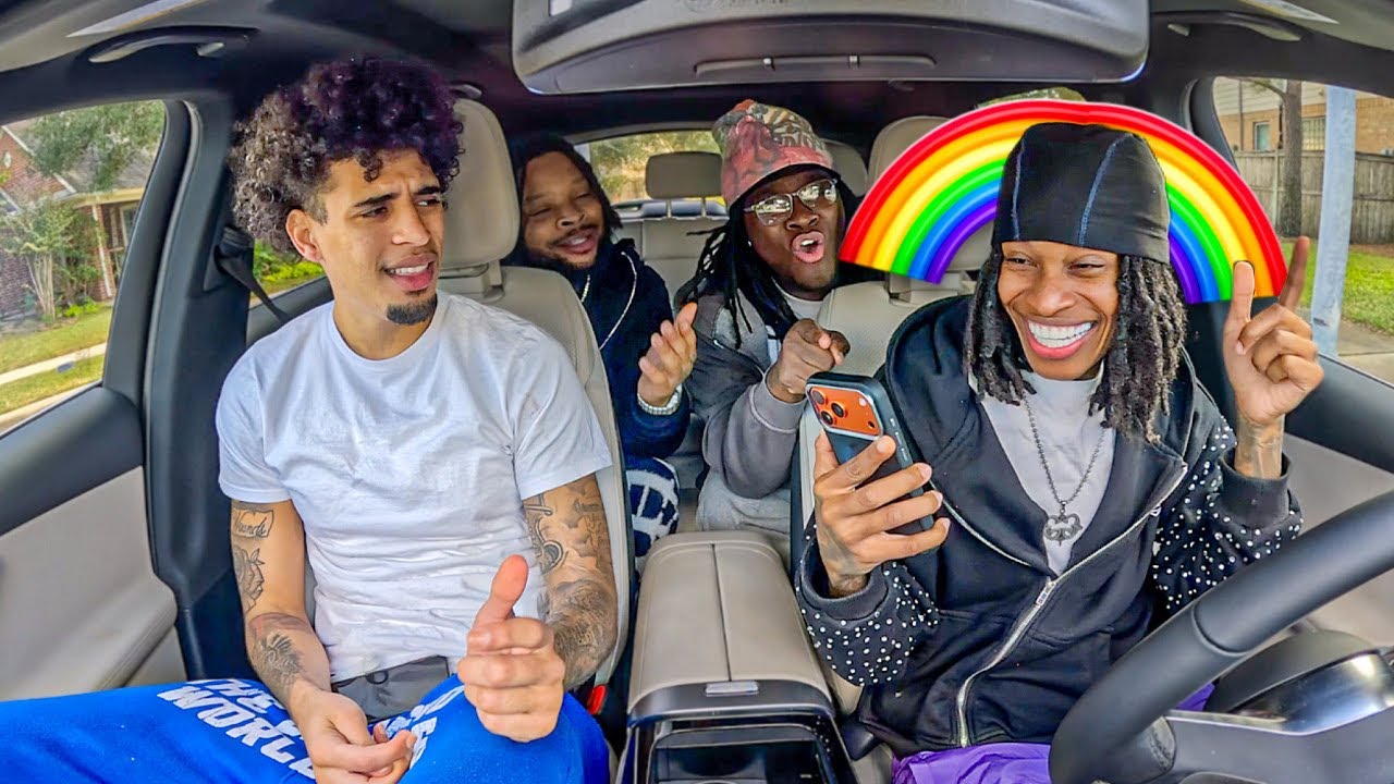 Playing &ldquo;SUS&rdquo; Christmas Songs In Front Of The Gang 🎄🏳️&zwj;🌈
