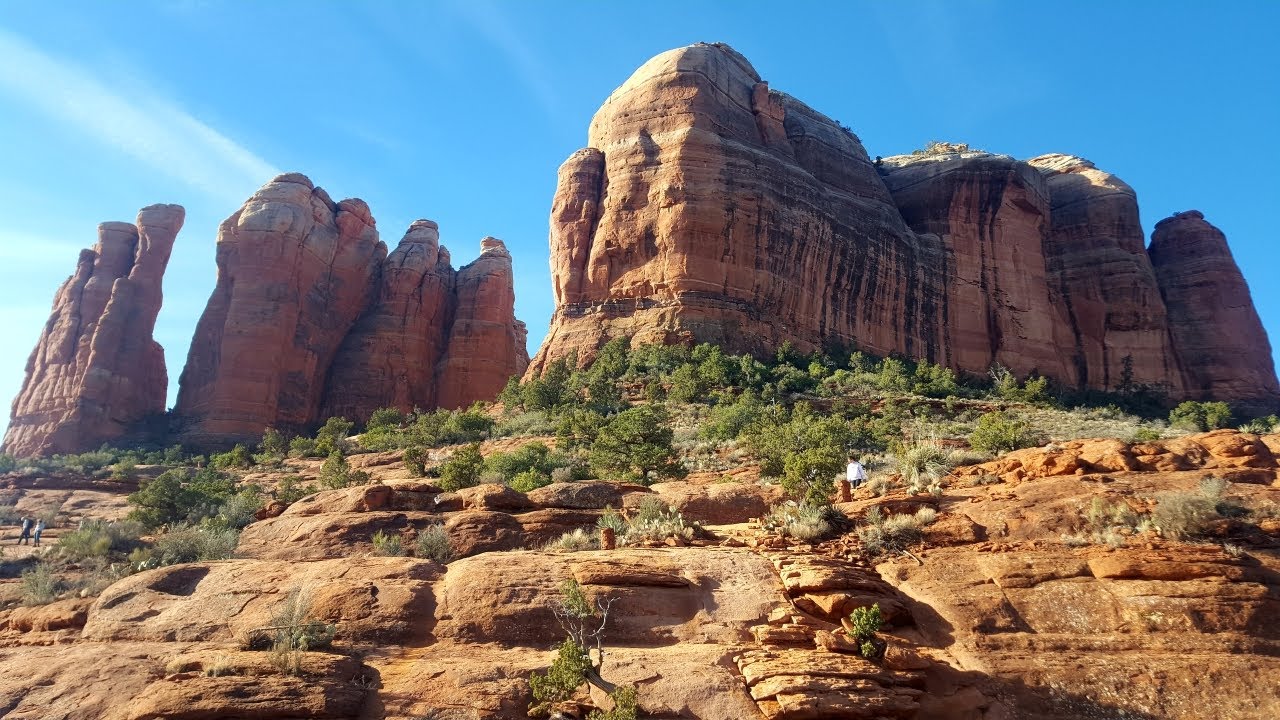 Cathedral Rock -- via Hiline, Baldwin, and Templeton Trails Loop (Sedona, AZ) -- Fun and Steep!