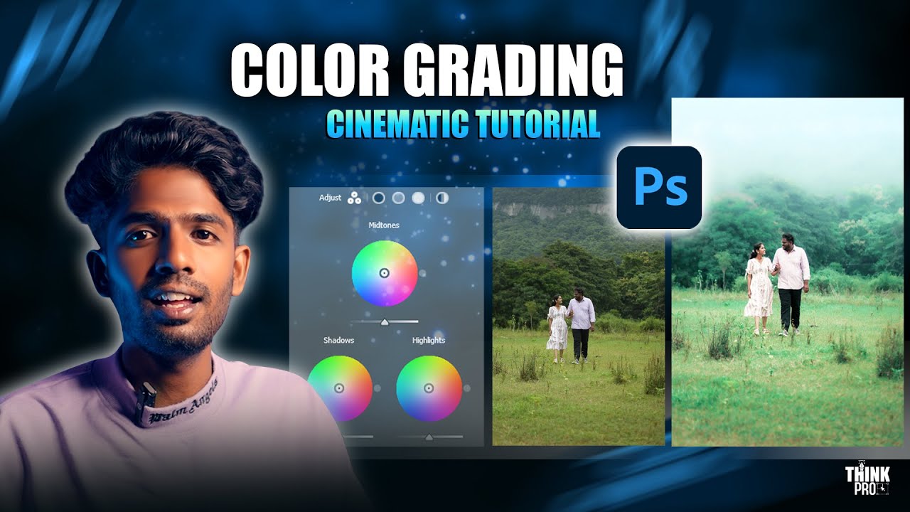 Cinematic Color Grading in Photoshop || THINK PRO || TUTORIAL