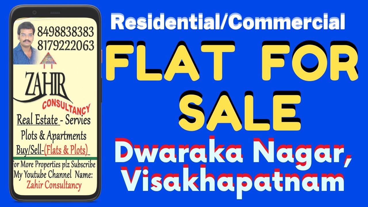 id-328 || Residential /Commercial  Office  Space DwarakaNagar || Flat for sale in Visakhapatnam