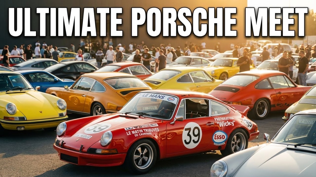 The Ultimate Porsche Meet at Boxengasse – 911s, GT3s and More!”