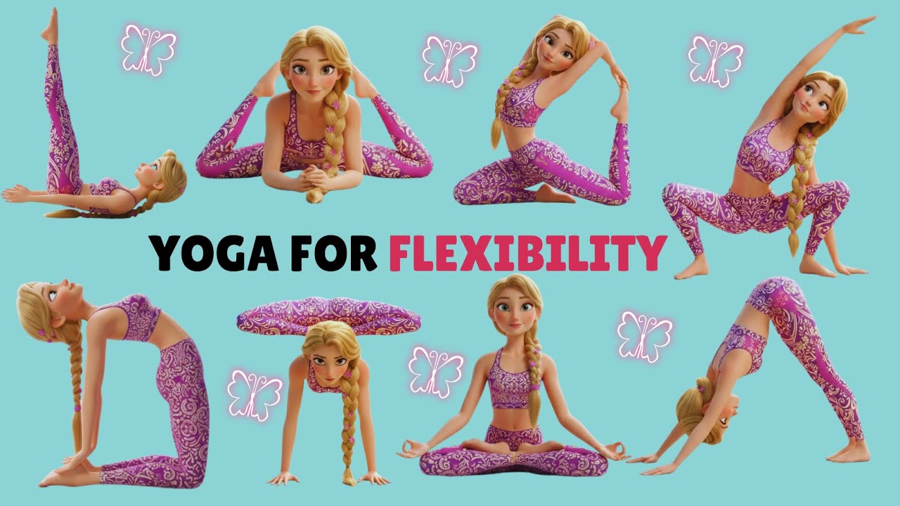 Lying Down Yoga for Kids | Flexibility and Calmness | Yoga for Children #yoga