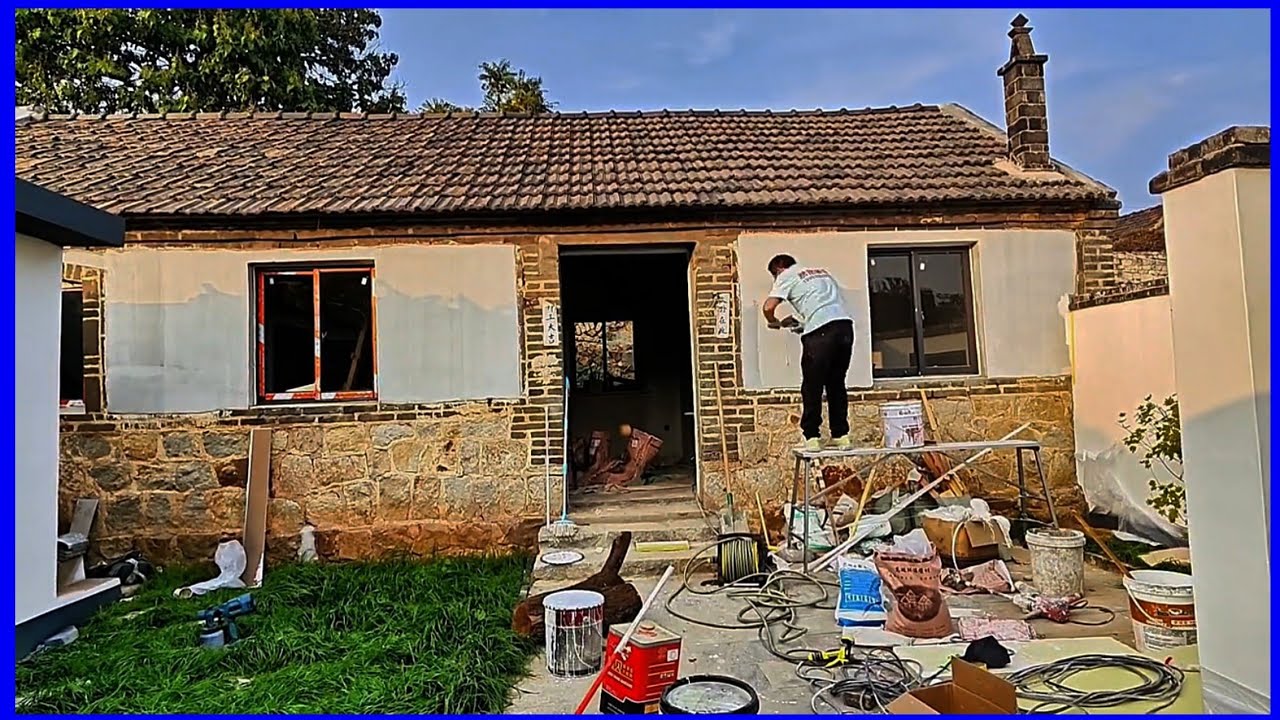 renovate the long-abandoned rotten house left by his grandfather