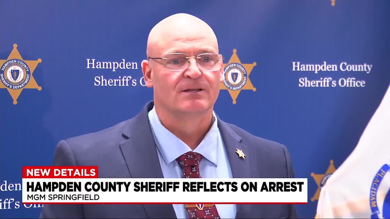 Hampden County sheriff discusses release of bodycam video of arrest